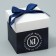 Gift folding box, packaging, “real man”, 10 x 10 x 10 cm