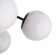Barensa chandelier 12x40W E27 Black 86x86x75 cm Bayerlux