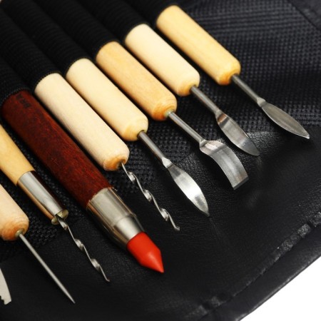 Setting instrument for modeling and Brauberg Art Classic 30 pcs in a twist-12