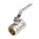 Ball valve "STM" Standard, PN40, internal/internal thread 1 1/2 ", lever