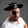 Pirate hat, children's, golden border, rr. 50