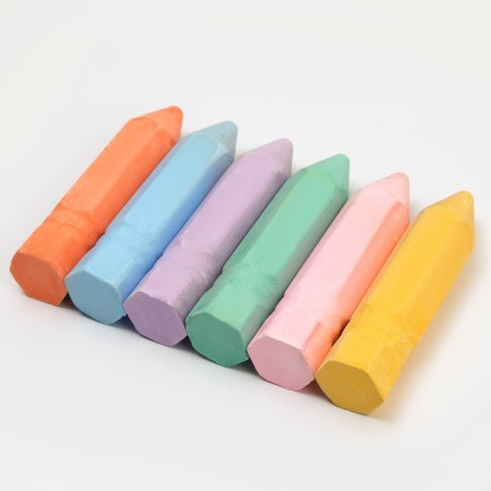 Loves for drawing “pencils”, set of 6 colors, size 1 pc. - 2.5 × 10 cm-2
