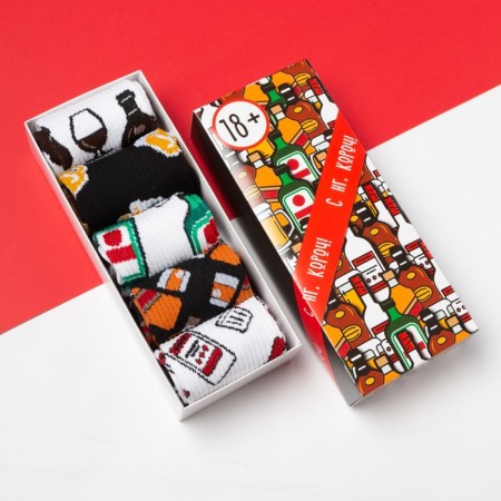 A set of men's socks 5 pairs "with NG" 41-44 (27-29 cm)