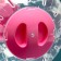 Ball for rodents Carno, 18.5 cm, pink