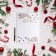 Letter to Santa Claus "New Year" candles, flower