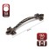 The handle of the tundra bracket PC175AC, m/o 96 mm, color copper