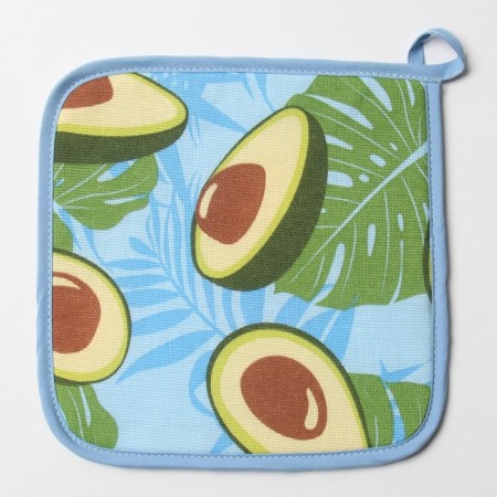 Group 18x18 cm, avocado, martial, 100% cotton-1