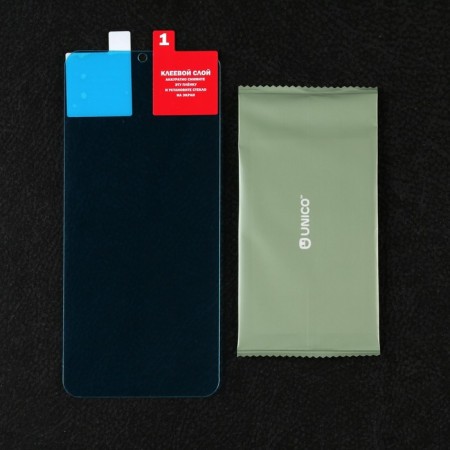 Krutoff protective glass, for Realme C30, hybrid, full glue-1