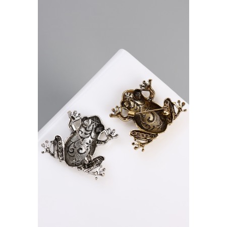 Brooch "Frog" color mix-5