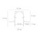 ARTE LAMP Linea-CCCESSORES A472206, 6.2x200x4.7 cm, black