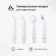 A set of universal nozzles for the portable irrigator Luazon, 4