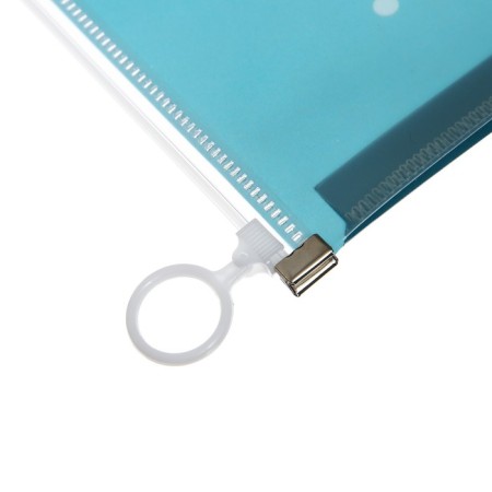 Lightning folder A4 format, 180 mkr, transparent with the pattern "Cat", mix-5