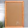 Photo frame 40x60 cm walnut Ave. No. 3 (plastic screen)