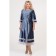 Women's dress, size 66, gray color