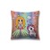 Decorative pillowcase "Princess and unicorn", on lightning, size 45x45 cm