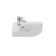 Suspended shell Cersanit Cameo 45, with 1 hole for the mixer, left