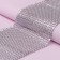 Tape with imitation of convex rhinestones, 11.5 cm, 9 ± 1 m, silver color