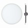 The built -in lamp Mantra Saona, LED, 18W, 1620LM, 4000K, 25 mm, matte white color