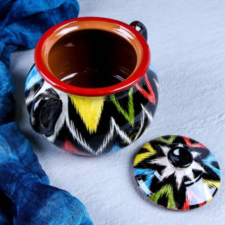 Sugar Rishtan Ceramics "Atlas", 1000 ml, multi -colored-2