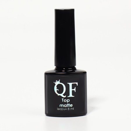 TOP for nails "MATTE", with a matte finish, 8 ml, led/uv, the color is transparent-1