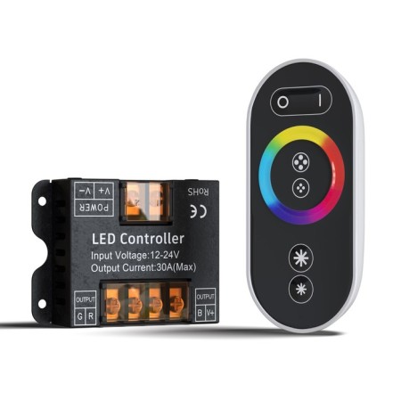 Controller for RGB LED Strip CLM002, 360W, 2.5x5.1x11.2 cm, white color