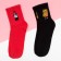 Set of female socks kaftan "wine" 2 pairs, size 36-39