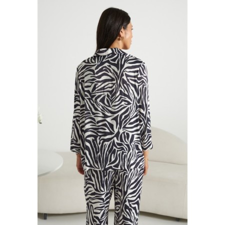 Female set: blouse, trousers, size 46-3