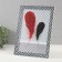 Photo frame Plastic format A4 "Double Spit" Black and White 24.4x33.3 cm