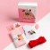 Set gift Ethel "You are just Wow", a towel 30x60 cm and accessories.