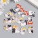 Decor tree for creativity "Wedding" set of 15 pcs mix 2.4x2.2 cm