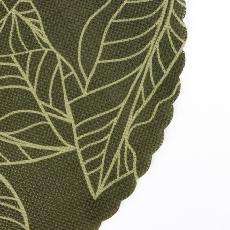 Serving napkin "Leaves", d = 38 cm-3