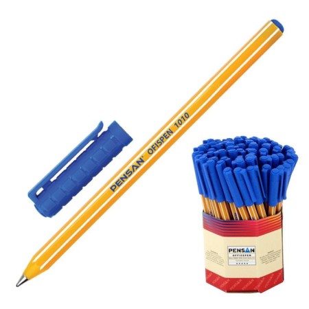 Ballpoint Pensan Pensan Officepen, Node 1.0 mm, blue ink