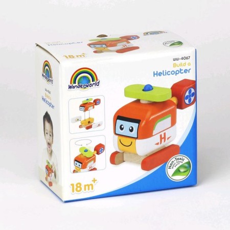Designer toy "Helicopter, Miniworld"-3