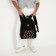 Backpack Siberian Siba-Inu, with pocket, black color