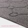 Welcome moisture rug “Welcome. Molecule ", 48 × 78 cm, gray color