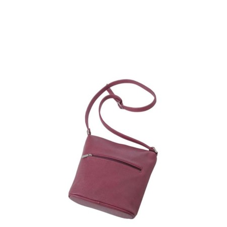Cross-Bodi bag, lightning department, burgundy color-1