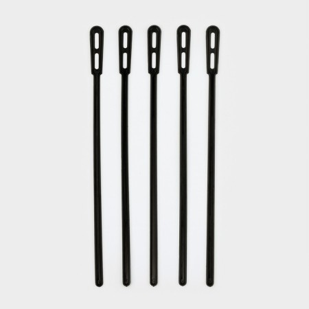 Plastic plastic disposable black, 16 cm-1