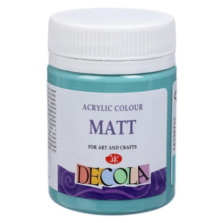 Acrylic matte paint 50 ml, ZHK Decola, Turkish green, 14328733-1