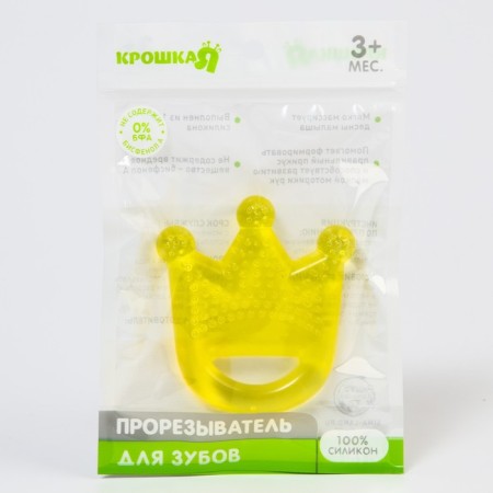 Прорезыватель охлаждающий «Корона», цвет МИКС, Крошка Я-6