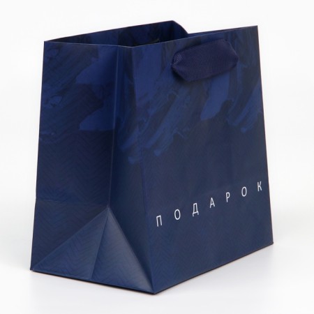 Gift laminated square, packaging, “real man”, 14 x 14 x 9 cm-3