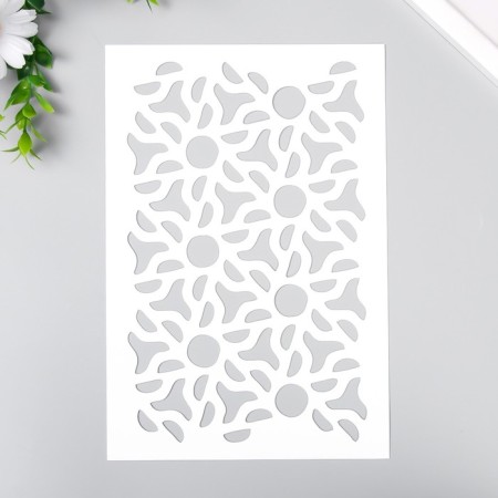 Plastic stencil "Texture" 24x16 cm