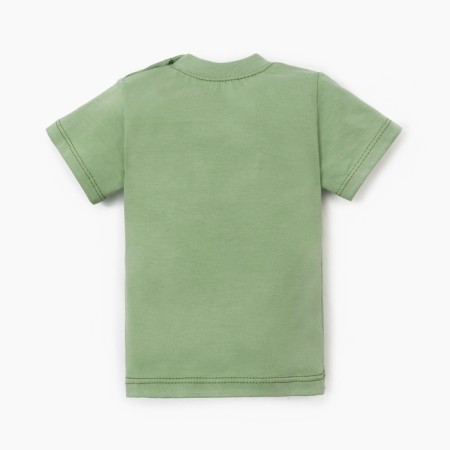 T-shirt T-shirt, I am Basic Line, height 74-80 cm, green-4