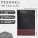 Textura passport cover, burgundy/black color