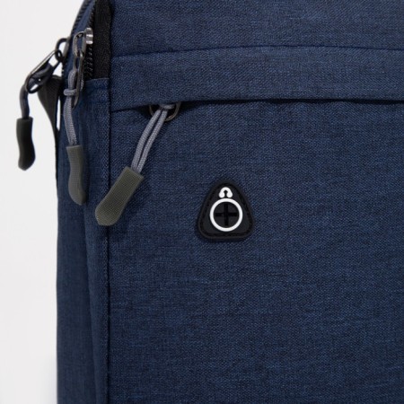 Male bag, blue color-2