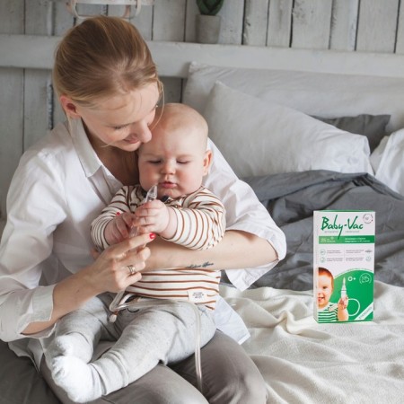 Nasal nasal children's Baby-VAC (Baby-Wak) with two interchangeable nozzles-4