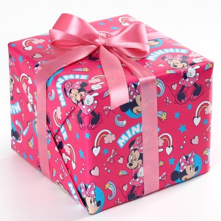 Packaging paper, 70x100 cm, Minnie Mouse-1