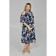 Women's dress, size 56, dark blue color