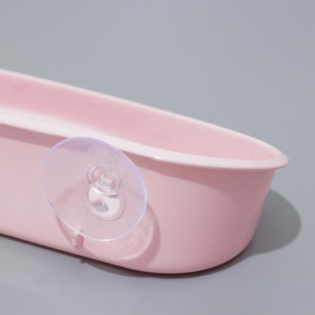 Bathroom holder on suction cups, 23 × 10 × 5 cm, color mix-4