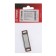 Magnet furniture tundra M002BR, 60x13 mm, medium, brown color, 1 pc.