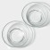 A set of glass salad bowls LAV Tokyo, D = 17 cm, 2 pcs